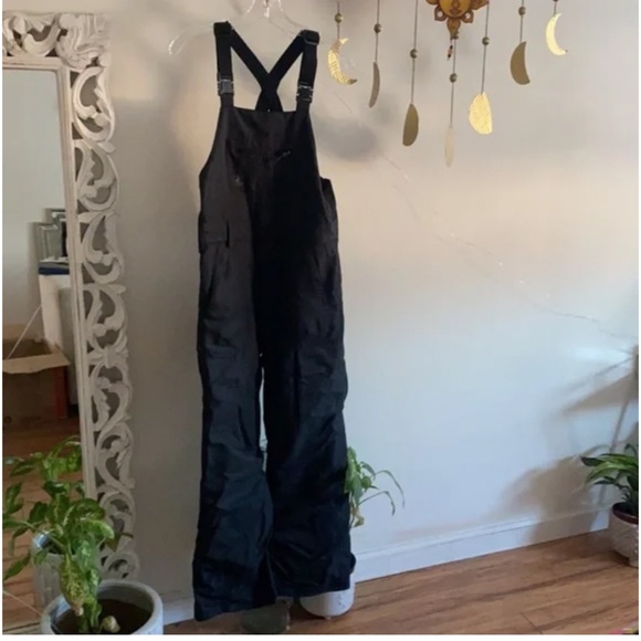 🪞 NEW volcom snow suit adjustable bib jumpsuit with suspender winter wear - Picture 3 of 9